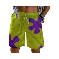 Calças De Moletom Casuais Masculinas De Verão, Largas E Leves, Estilo De Moda Para Férias À