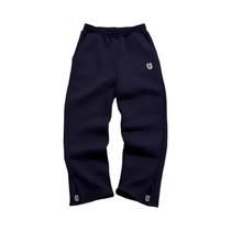 Calças De Moletom De Cintura Alta Com Cordão E Zíper, Cor Sólida, Estilo Casual De Outono, Hip-Hop