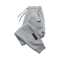 Calças De Moletom Masculinas Estilo Harajuku Com Estampa Em Cor Sólida Para Corrida E Fitness,