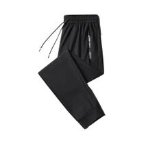 Calças De Moletom Masculinas plus Size Para O Verão, 8XL, Estilo Casual, Preto E Cinza Calças De Moletom Masculinas plus Size Para O Verão, 8XL, Estilo Casual, Preto E Cinza