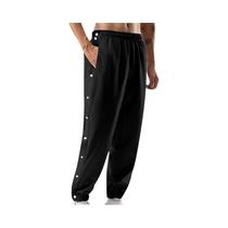 Calças De Moletom Masculinas Respiráveis De Secagem Rápida Com Cordão, Roupas Esportivas Casuais E