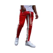 Calças De Moletom Masculinas Slim Fit Para Musculação Estilo Harajuku Casual Com Cordão