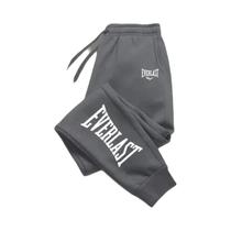 Calças De Moletom Oversized Unissex EVERLAST, Calças De Corrida Streetwear, Calças Jogger Esportivas