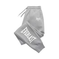 Calças De Moletom Oversized Unissex EVERLAST Para Corrida E Streetwear 2026