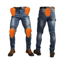 Calças De Motociclismo Para Corrida Com Proteção Anti-Queda, Equipamento De Proteção Moto Motocross