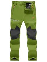 Calças de neve MAGCOMSEN para homens, caminhadas, forradas de lã, impermeáveis