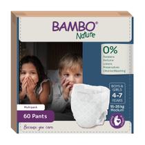 Calças de noite Bambo Nature Dreamy, fraldas dobráveis, 60 unidades Calças de noite Bambo Nature Dreamy, fraldas dobráveis, 60 unidades