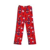 Calças De Pijama De Inverno Plush Do Homem-Aranha Hello Kitty Design Y2K Para Casal