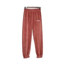 Calças de Pijama de Lã Coral Feminina - Quente e Engrossada para Outono/Inverno Calças de Pijama de Lã Coral Feminina - Quente e Engrossada para Outono/Inverno
