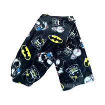 Calças De Pijama Femininas Quentes De Pelúcia Hello Kitty Batman Y2K Outono Hip Hop Casual Desenho
