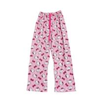 Calças De Pijama Hello Kitty De Verão, Anime Cartoon Sanrio, Roupas De Dormir Para Casais, Lazer E