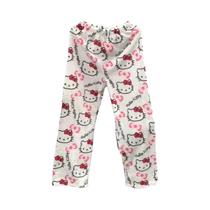 Calças de Pijama Hello Kitty Sanrio - Macias e Confortáveis para Casa