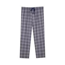 Calças De Pijama Masculinas Em Flanela Xadrez Outono Inverno Casuais Confortáveis Com Cintura