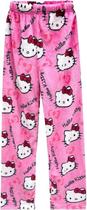 Calças de pijama YURUIHV, desenho animado, flanela, calças de dormir femininas