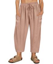 Calças de praia CARCOS Plus Size para mulheres, caqui de verão, 2XL, 18W, 20W Calças de praia CARCOS Plus Size para mulheres, caqui de verão, 2XL, 18W, 20W