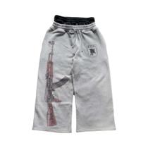 Calças De Rua Bordadas Com Cintura Dupla Para Casal, Estilo Europeu-Americano Com Padrão Impresso Calças De Rua Bordadas Com Cintura Dupla Para Casal, Estilo Europeu-Americano Com Padrão Impresso