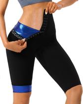 Calças de sauna QZSH Sweat Capris Slimming Leggings para mulheres Calças de sauna QZSH Sweat Capris Slimming Leggings para mulheres