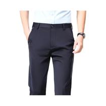Calças De Terno Casuais Masculinas Tamanho Grande 52, Elásticas, Para Escritório, Negócios, Formais,
