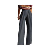 Calças De Terno Femininas De Perna Larga Com Zíper, Moda Casual, Cor Sólida, Calças De Negócios, Calças De Terno Femininas De Perna Larga Com Zíper, Moda Casual, Cor Sólida, Calças De Negócios,