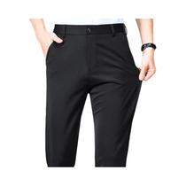 Calças De Terno Masculino plus Size, Stretch, Formais, Pretas, Clássicas Calças De Terno Masculino plus Size, Stretch, Formais, Pretas, Clássicas