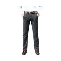 Calças De Trabalho Casuais Para Homens, Estilo Stretch, Algodão, Bordado, Moda De Outono Calças De Trabalho Casuais Para Homens, Estilo Stretch, Algodão, Bordado, Moda De Outono