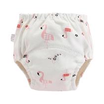 Calças De Treinamento De Algodão Para Bebês, Fraldas De Tecido Reutilizáveis E Impermeáveis
