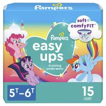 Calças de treinamento Pampers Easy Ups para meninas e menino