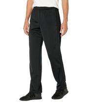 Calças de treino adidas Essentials Warm-up 3 listras masculinas pretas