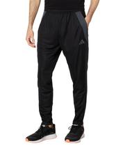 Calças de treino adidas Tiro 24 de tamanho alto para homens pretas/cinza Calças de treino adidas Tiro 24 de tamanho alto para homens pretas/cinza