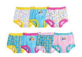 Calças de treino Baby Shark Cotton Potty, tamanho 18 M, embalagem múltipla