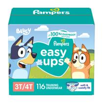 Calças de treino Pampers Easy Ups para meninos e meninas 3T-4T 116 unidades
