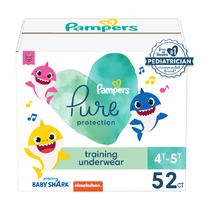 Calças de treino Pampers Pure Protection Baby Shark 4T-5T 52 Calças de treino Pampers Pure Protection Baby Shark 4T-5T 52