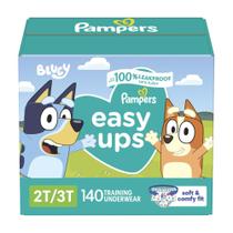 Calças de treino Potty Pampers Easy Ups para meninos e meninas 2T-3T