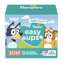 Calças de treino Potty Pampers Easy Ups para meninos e meninas 3T-4T
