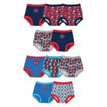 Calças de treino Potty Spiderman Boys 18M-4T, pacote com 10