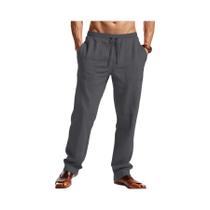 Calças De Yoga Masculinas Oversize Com Pernas Largas, Moda Casual De Primavera, Streetwear Coreano,