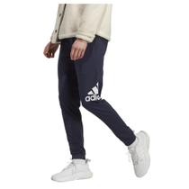 Calças esportivas adidas Essentials, camisa única, cônica, tinta masculina