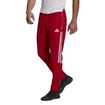 Calças esportivas adidas Tiro 21 para homens vermelhas - X-Small Calças esportivas adidas Tiro 21 para homens vermelhas - X-Small
