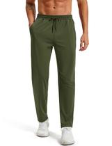 Calças esportivas MAGCOMSEN leves e elásticas para homens, verde militar Calças esportivas MAGCOMSEN leves e elásticas para homens, verde militar