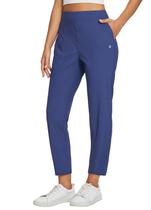 Calças Femininas BALEAF Leves e Elásticas - Azul Marinho - Tamanho L Calças Femininas BALEAF Leves e Elásticas - Azul Marinho - Tamanho L