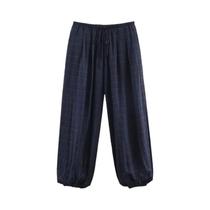 Calças Femininas Casuais Chiques Estampadas Estilo Lanterna Primavera 2026, Calças Longas Retas Calças Femininas Casuais Chiques Estampadas Estilo Lanterna Primavera 2026, Calças Longas Retas