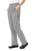 Calças femininas Chef Works Essential Baggy Small Check XS