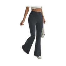 Calças Femininas De Cintura Alta Com Pernas Largas, Confortáveis E Casuais, Calças Flare Para Uso Calças Femininas De Cintura Alta Com Pernas Largas, Confortáveis E Casuais, Calças Flare Para Uso