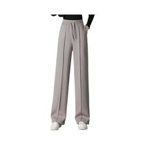 Calças Femininas De Cintura Alta Com Pernas Retas, Moda Primavera-Outono, Versáteis, Quentes, Calças Femininas De Cintura Alta Com Pernas Retas, Moda Primavera-Outono, Versáteis, Quentes,