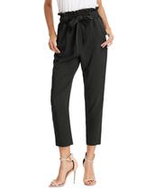 Calças femininas GRACE KARIN Work Business pretas Bodycon L Calças femininas GRACE KARIN Work Business pretas Bodycon L
