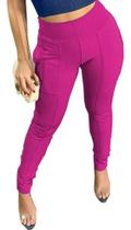 Calças Femininas Moletinho Jogger Com Lycra Calças Femininas Moletinho Jogger Com Lycra