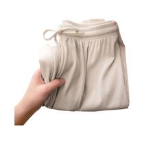 Calças Femininas Soltas com Cintura Elástica - Perna Larga e Confortáveis