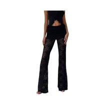 Calças Femininas Y2K Chiques E Elásticas Estilo Saia Justa Para O Verão - Calças Coquette Wild