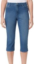Calças Gloria Vanderbilt Amanda Capri Jean Petite 14 Short