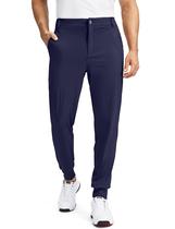 Calças Golf Joggers Soothfeel para homens em azul marinho tamanho L